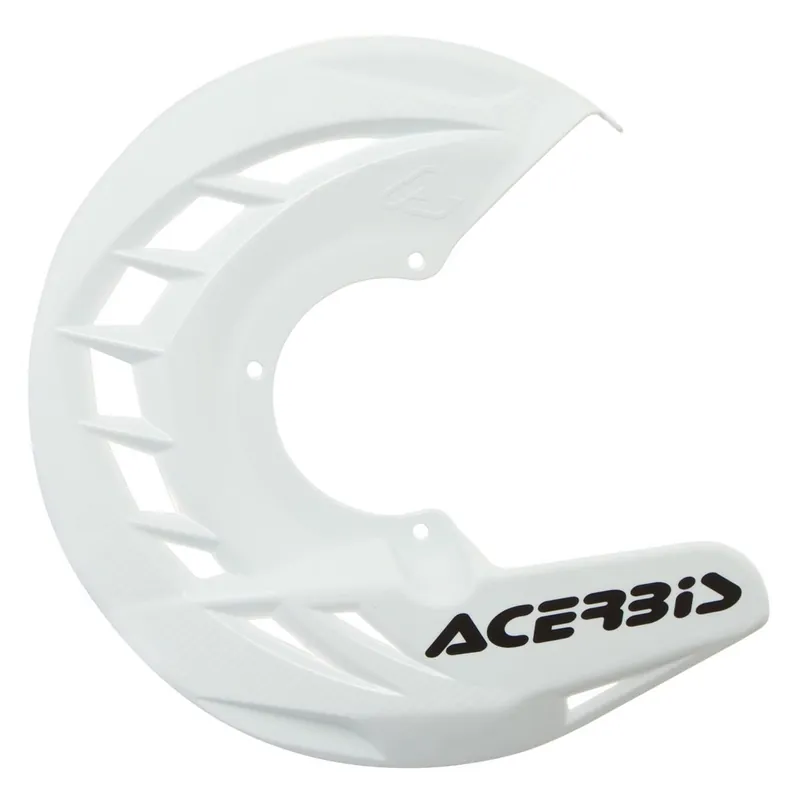 Különleges ajánlat [ Acerbis ] Protège Disque de Frein X-Brake Blanc, Avant