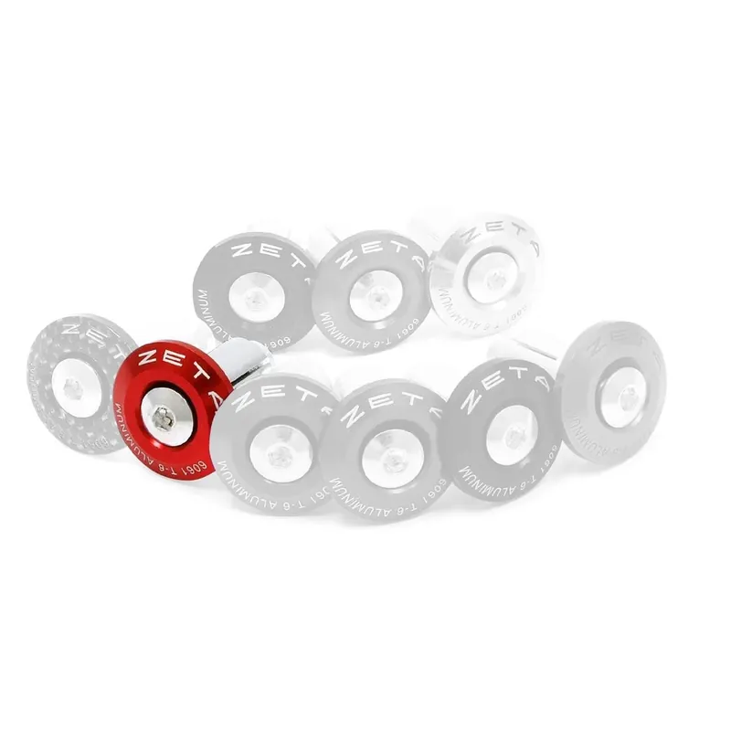 [ Zeta ] Embouts de Guidon 29 mm, Rouge Nézd meg most