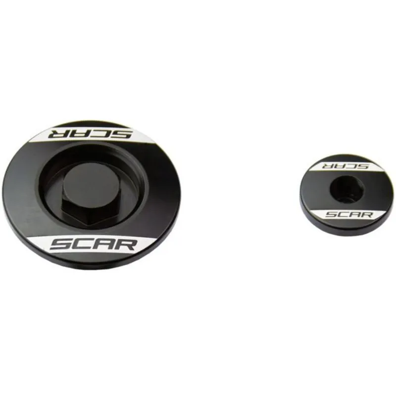 [ SCAR ] Jeu de bougies d‘allumage Noir, Kawasaki KX250/450F Expressz kézbesítés