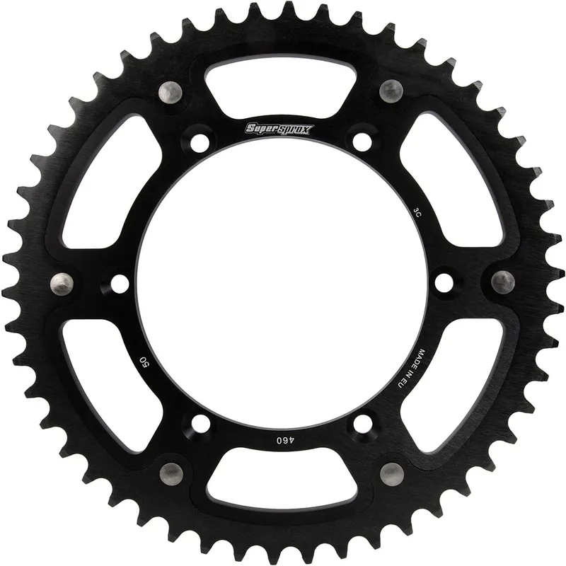 [ Supersprox ] Couronne Stealth Kawasaki KX 250F 04-, KX 450F 06-, Noir Biztonságos fizetés