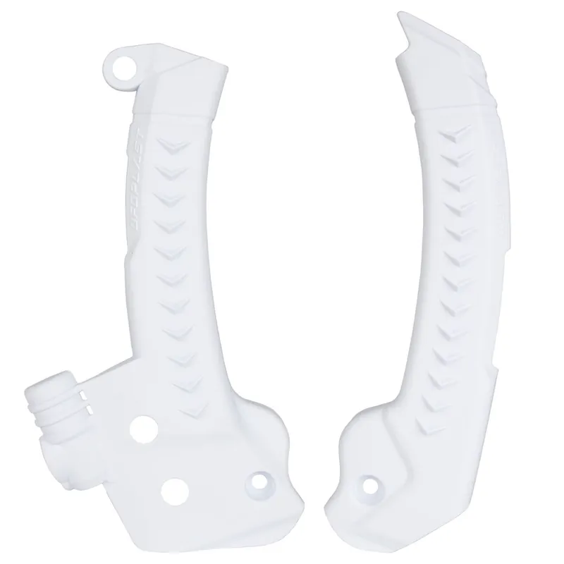 [ Ufo Plast ] Protections de Cadre Anti-Dérapante Husqvarna TC/FC 23-, TE/FE 24-, Blanc Szuper ajánlat