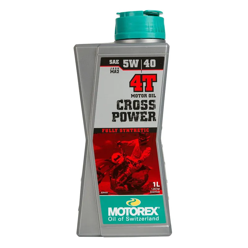 Biztonságos vásárlás [ Motorex ] Huile Moteur Cross Power 4T 5W40, 1 Litre