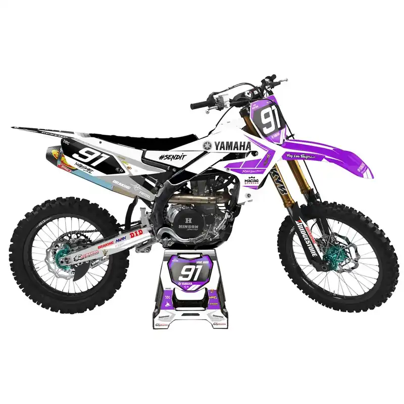 [ Maciag Offroad ] Kit Déco Race 16 Yamaha YZ 450F 18-22 Nézd meg most