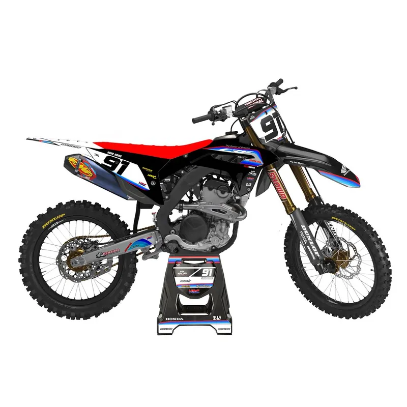 [ Maciag Offroad ] Kit Déco Race 9 Honda CRF 250R 22-24 Vedd meg most