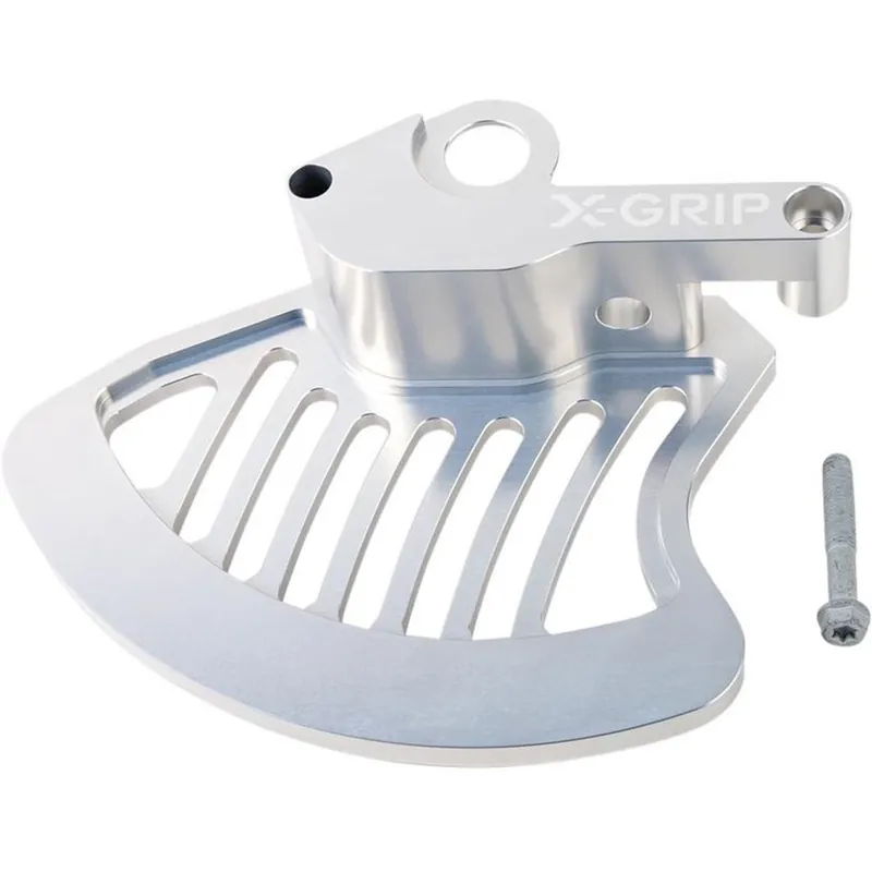 [ X-Grip ] Protège Disque de Frein KTM/Husqvarna 16-, Gas Gas 21-, Argent, Avant Nézd meg most