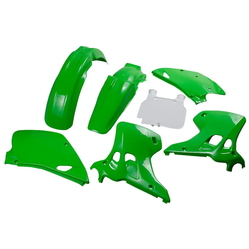 Kiárusítás [ Ufo Plast ] Kit Plastique Kawasaki KX 125/250 ‘92