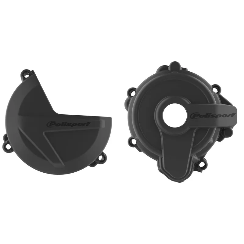 [ Polisport ] Protèges Carter Allumage/Embrayage Sherco SE 250/300 14-21, Noir Utolsó esély