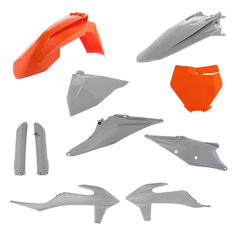 [ Acerbis ] Kit Plastique complet Full-Kit KTM SX/SX-F 19-, Orange/Gris Szuper akció