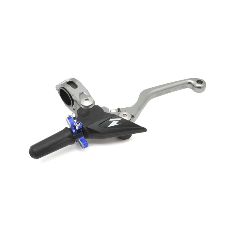 Kiárusítás [ Zeta ] Levier Embrayage avec Cocotte CP-M 3-Finger Titane/Bleu