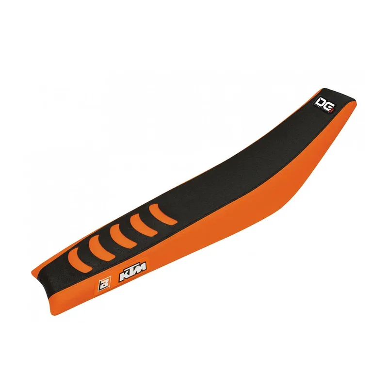 Gyors szállítás [ Blackbird Racing ] Housse de Selle Double Grip 3 KTM EXC 98-07, SX/SX-F 98-06, Noir/Orange