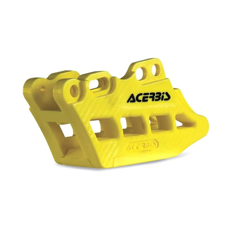 [ Acerbis ] Guide Chaîne Suzuki RM 125/250 07-08, RMZ 250, RMZ 450, RMX-Z 450, Jaune Gyors kiszállítás