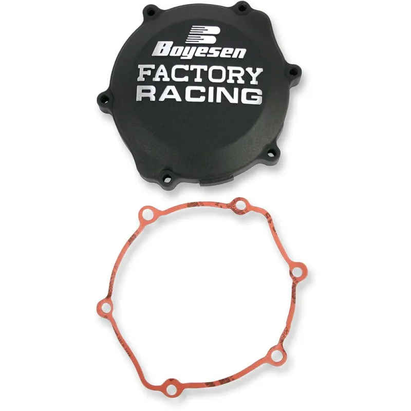 [ Boyesen ] Couvercle de Carter d‘Embrayage Factory Yamaha YZ 65 18-, YZ 85 02-, Noir Vedd meg online