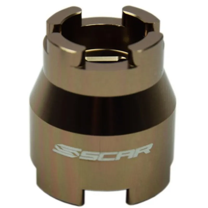Korlátozott ajánlat [ SCAR ] Outil de démontage de valve à compression WP pour capuchon de fourche pour KTM, GasGas, Husqvarna