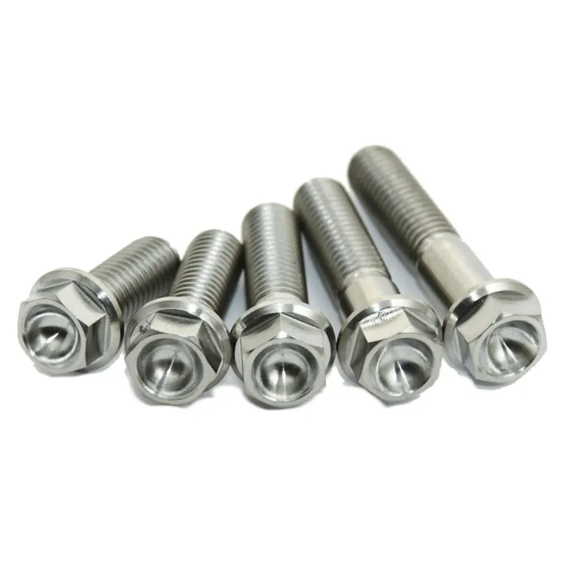 Olcsó [ SCAR ] Jeu de vis en titane M8 x 35, 4 pièces