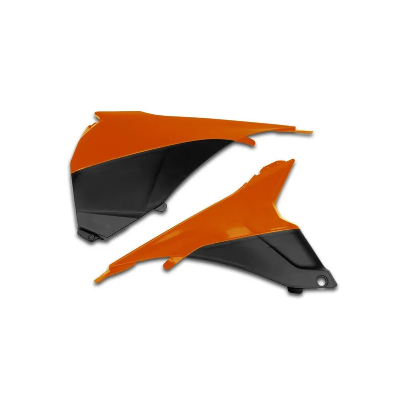 Gyors kiszállítás [ Cycra ] Plaques Latérales KTM SX/SX-F/EXC/EXC-F 125-525 13-15, Orange/Noir