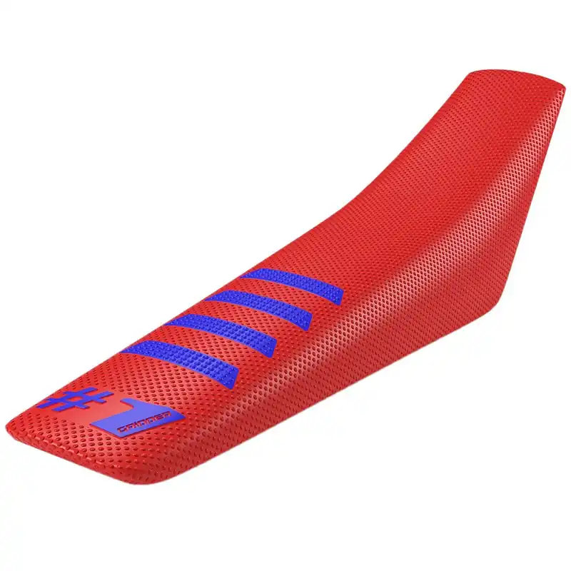 Akciós ár [ Onegripper ] Housse de Selle Ribbed Rouge/Bleu