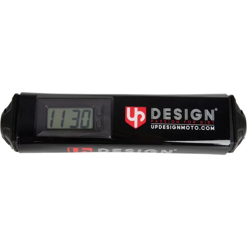 [ UPDESIGN ] Mousse de Guidon Motocross Noir, avec horloge, pour barre transversale Gyors kiszállítás
