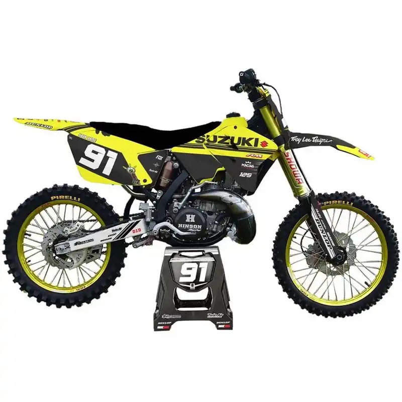 Csak ma [ Maciag Offroad ] Kit Déco Race 2 Suzuki RM 125 01-09