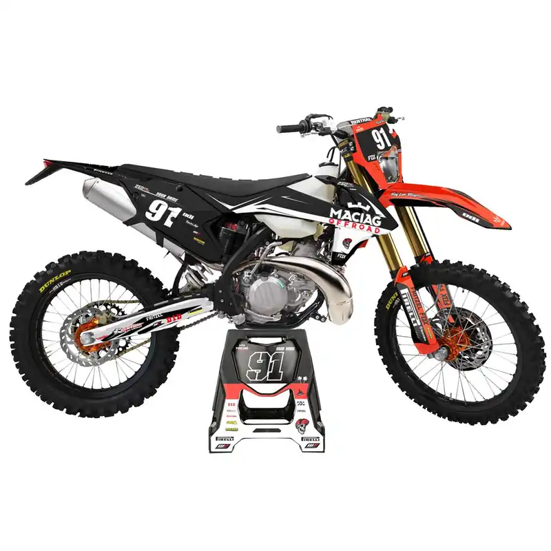 [ Maciag Offroad ] Kit Déco Race 17 KTM EXC TPI 250 18-19 Vedd meg online