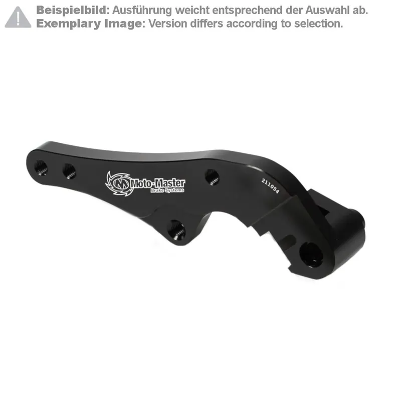 [ Moto-Master ] Adaptateur d‘Étrier de Frein Flame Supermoto Racing Honda CR 125/250, CRF 250/450, 320 mm, Avant Biztonságos fizetés