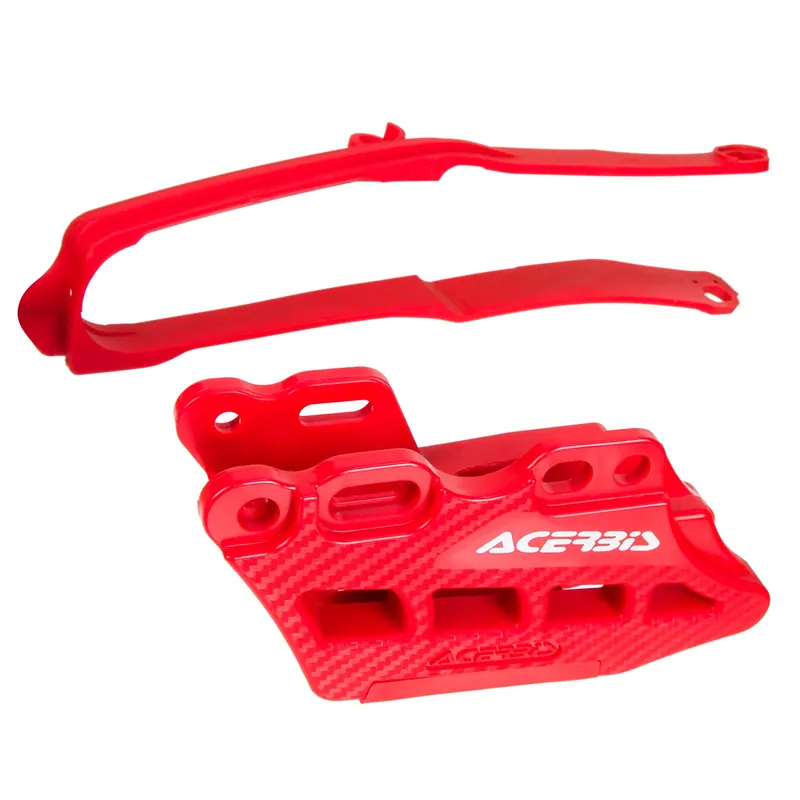 Utolsó esély [ Acerbis ] Kit Patin + Guide Chaîne Honda CRF 250/450, Rouge