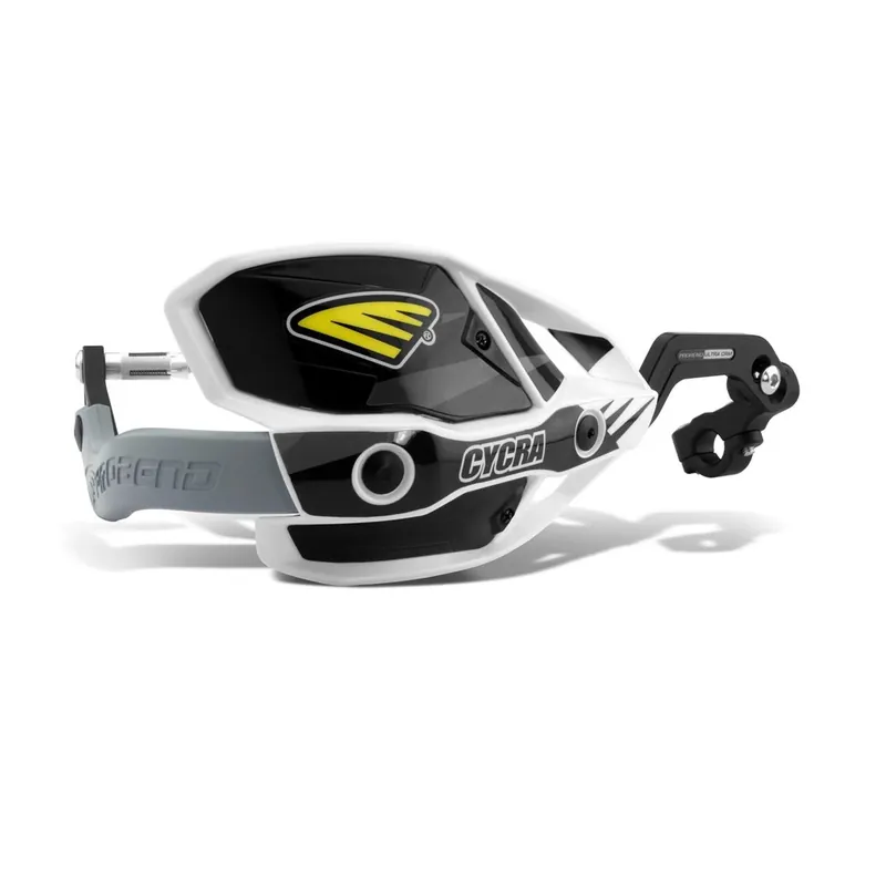 Legkelendőbb [ Cycra ] Protège Mains Ultra Probend CRM pour Guidon 22.2 mm, Blanc/Noir