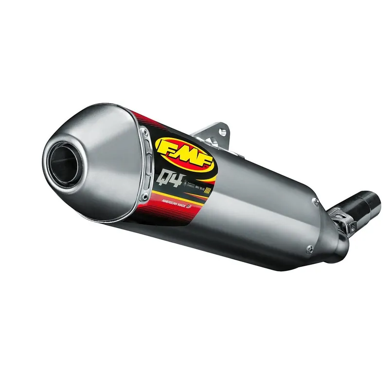 Gyors szállítás [ FMF ] Silencieux Q4 Husqvarna FC/FE 250/350/450/501, KTM EXC-F/SX-F 250/350/450/500, Acier Inox/Aluminium/Inox
