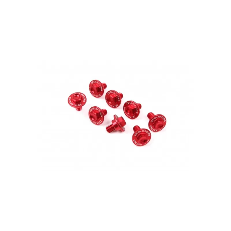 [ Zeta ] Kit de Vis pour Protection de Fourche Rouge, Honda CR 125/250, CRF/CRF-X 250/450 Olcsóbb