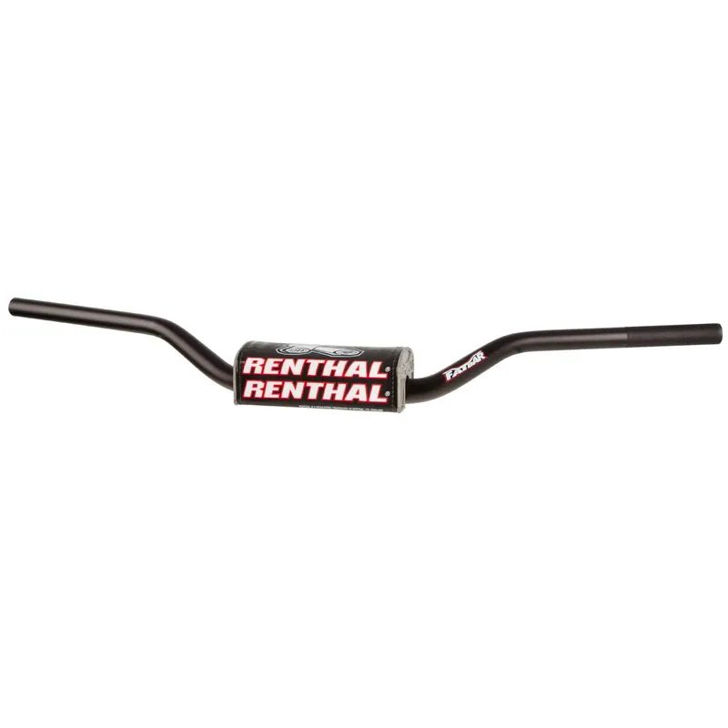 Vedd meg most [ Renthal ] Guidon Fatbar 602, 28.6 mm, Noir