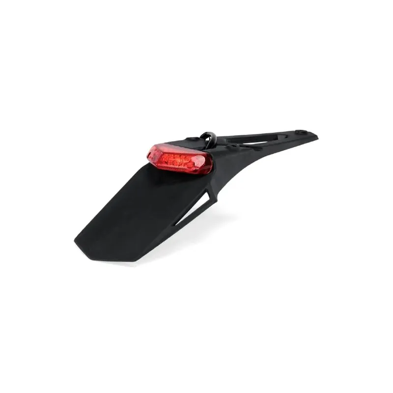 [ Acerbis ] Support de plaque X-LED Feu arrière inclus, Noir Árengedmény