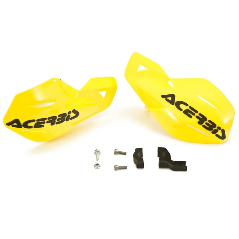 [ Acerbis ] Protège Mains MX Uniko Jaune, Kit de Montage inclus Akciós ár