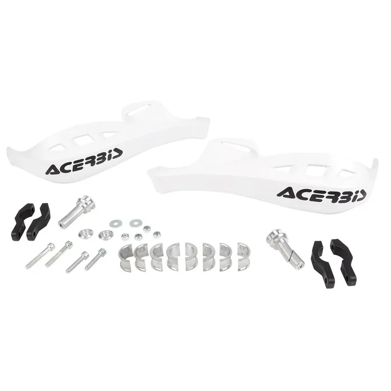 Szuper akció [ Acerbis ] Protège Mains Rally Profile Blanc, Kit de Montage inclus