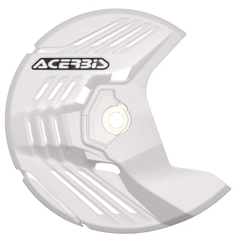 [ Acerbis ] Protège Disque de Frein Linear J Fantic, Yamaha, Honda, Kawasaki, Yamaha, Blanc Ne maradj le