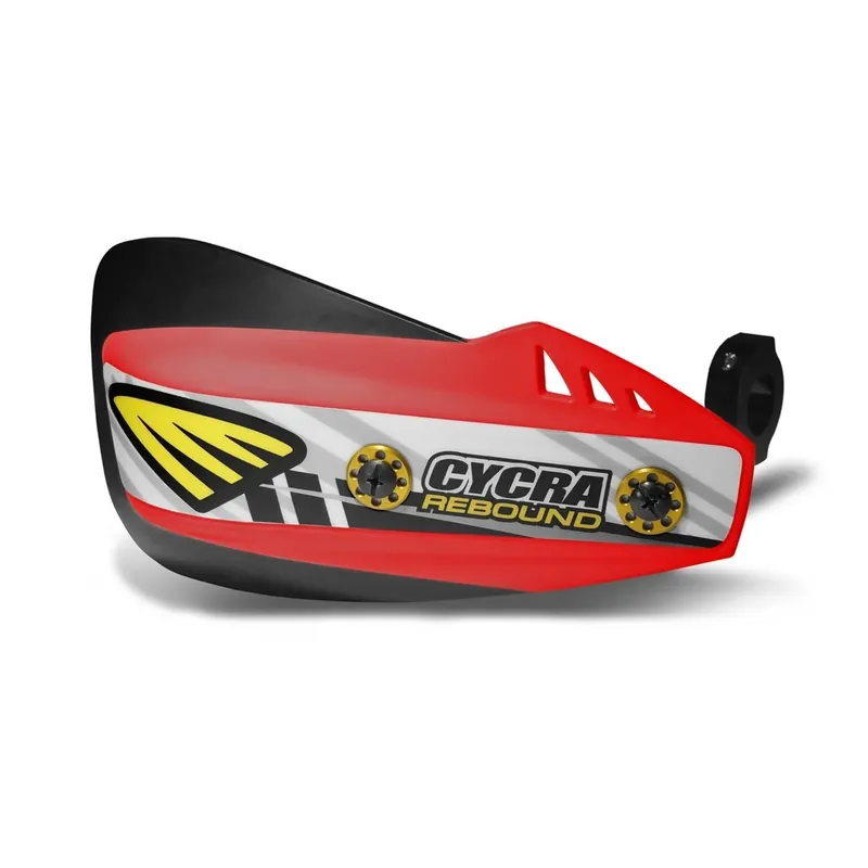 Legkelendőbb [ Cycra ] Protège Mains Rebound with Patented folding shield, Red