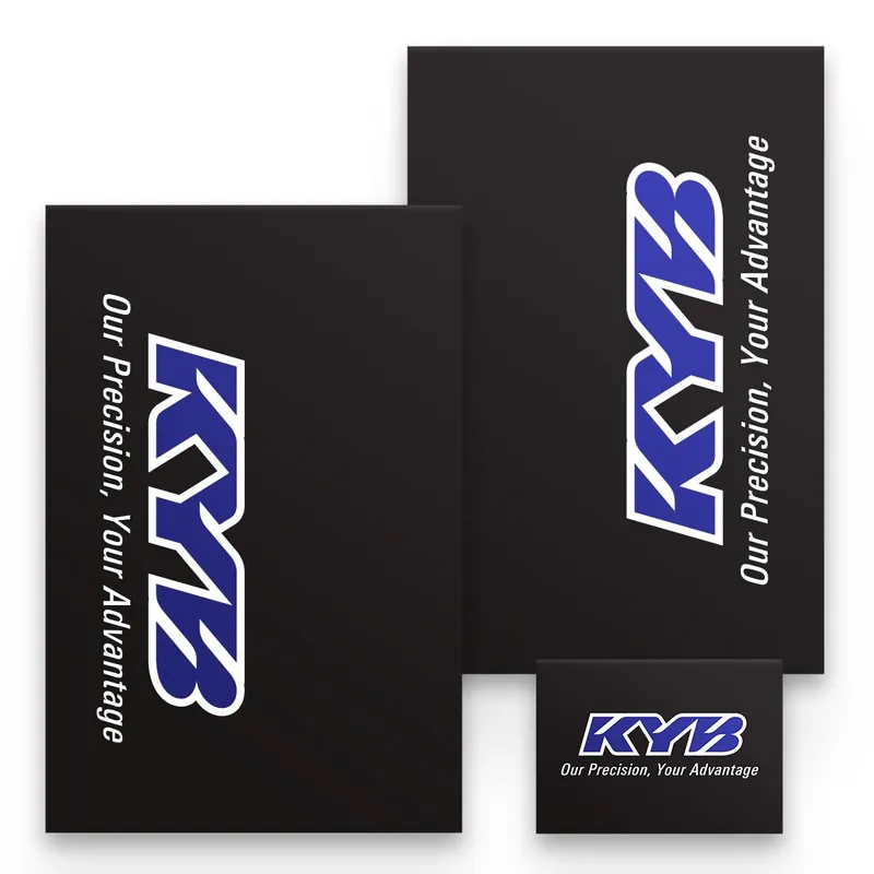 Kedvezményes ár [ Maciag Offroad ] Autocollants de Protection de Fourche Kayaba, Noir/Blanc/Bleu