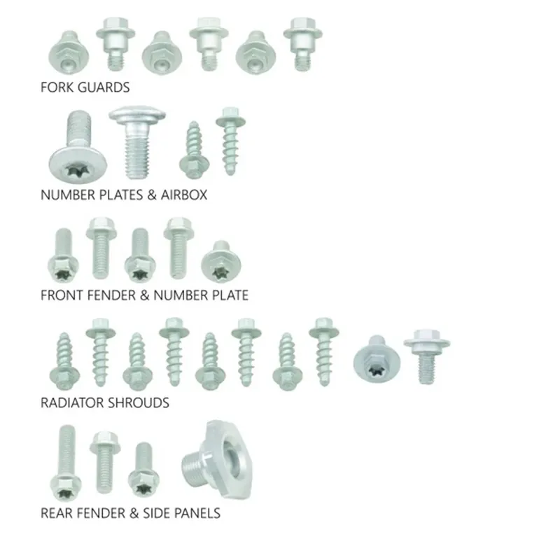 [ Ufo Plast ] Kit de Vis pour Plastique, KTM SX 85 18- Vedd meg most