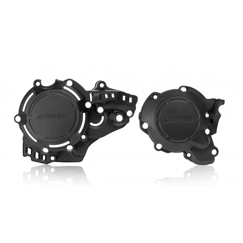[ Acerbis ] Protèges Carter Allumage/Embrayage X-Power KTM EXC 250/300 17-19, SX 250 17-18, Husqvarna TE 250/300 18-19, TC 250 17-18, Noir Biztonságos fizetés