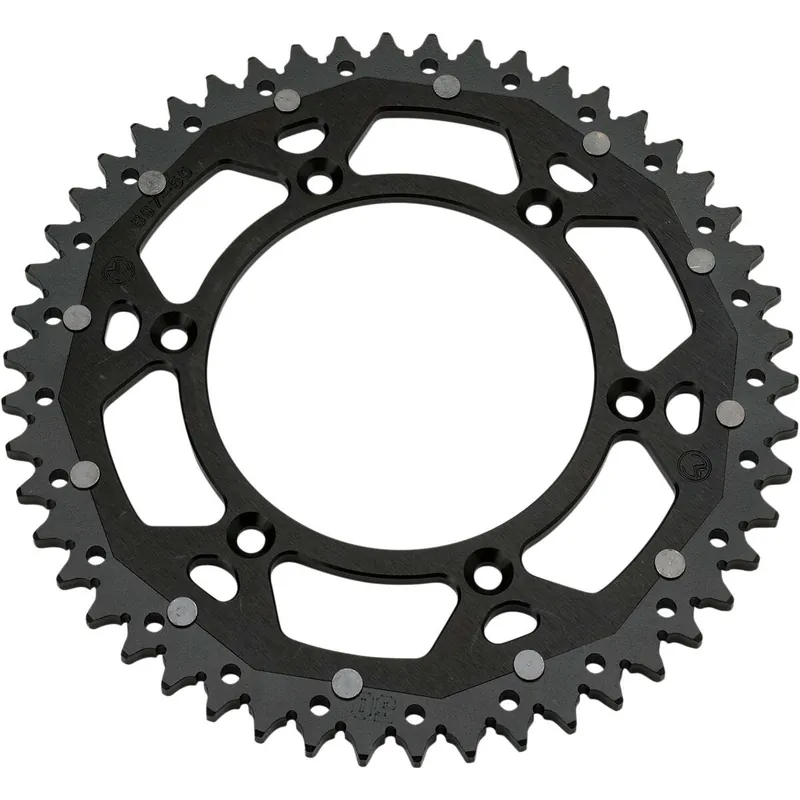 [ Moose Racing ] Couronne Suzuki RM 125/250, RM-Z 250/450, 520 Pas, 48-51 Dents, Noir Szuper ajánlat