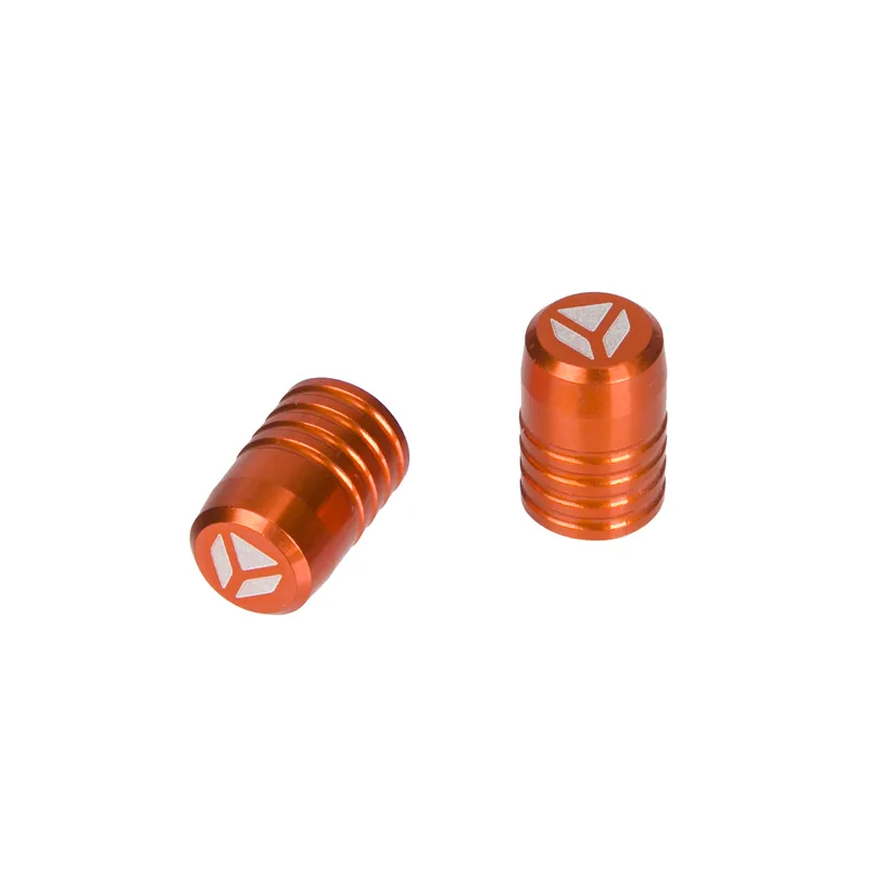 Alacsony ár [ YCF ] Bouchons de Valve Orange, Aluminium, 2 Pcs
