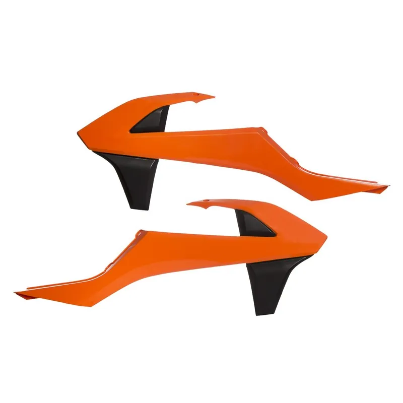 Olcsó [ Acerbis ] Ouie de Radiateur KTM SX/EXC 125/150/250/300, SX-F 250/350/450, EXC-F 250/350/450/500, Orange 16/Noir
