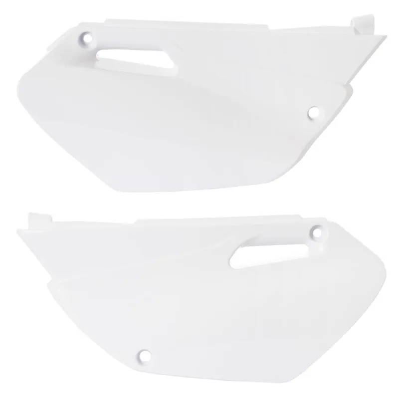 [ Acerbis ] Plaques Latérales Blanc, Yamaha YZ 85SW 02-05, YZ 85LW 04-09 Különleges ajánlat