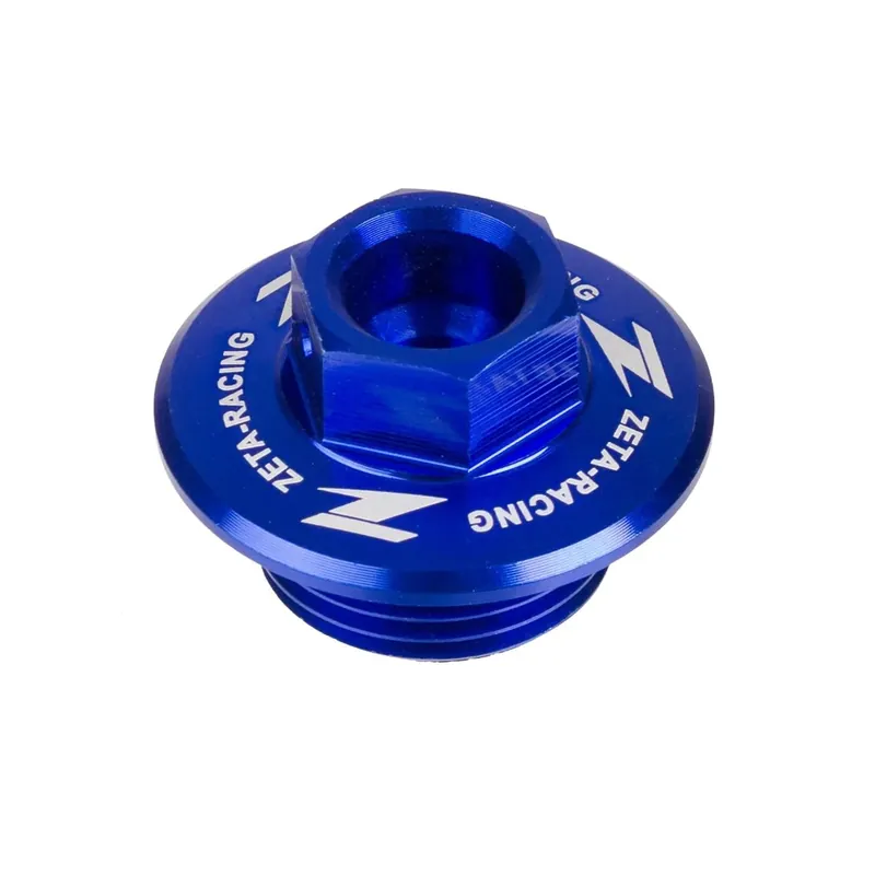 Vedd meg most [ Zeta ] Bouchon de Remplissage d‘huile Suzuki RM 80/85/125/250, RMZ 250/450, Bleu