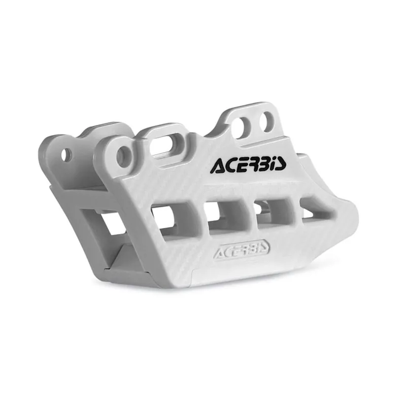 [ Acerbis ] Guide Chaîne Yamaha YZ 125/250, YZF/WRF 250/450, Fantic, Blanc Prémium