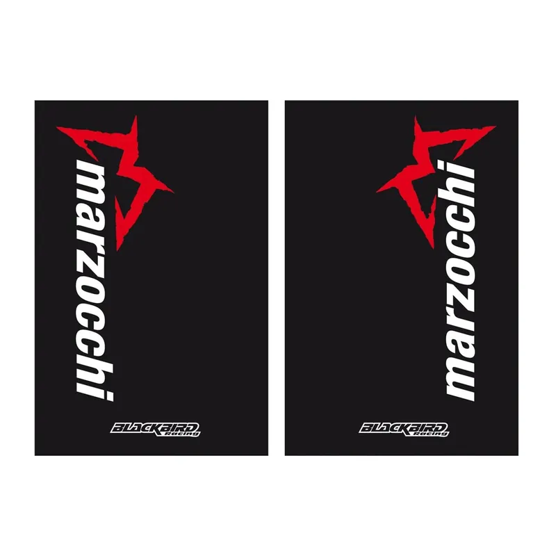 [ Blackbird Racing ] Autocollants de Fourche Marzocchi Noir Népszerű