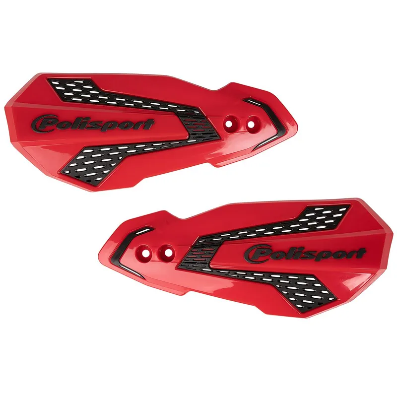 Expressz kézbesítés [ Polisport ] Protège Mains MX Flow Honda CRF 450R 21-, Rouge/Noir