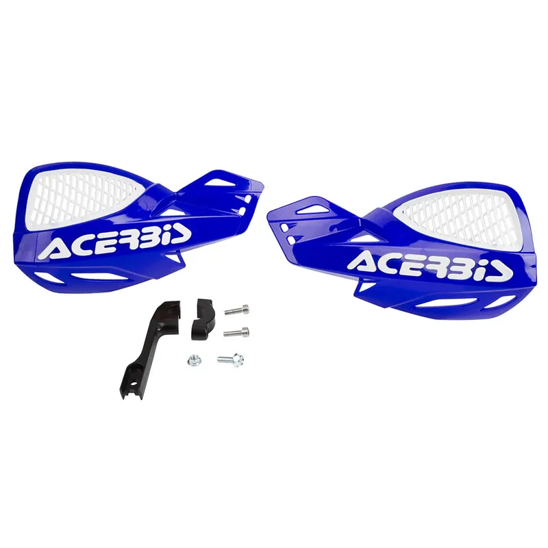 Biztonságos vásárlás [ Acerbis ] Protège Mains MX Uniko Vented Bleu, Kit de Montage inclus