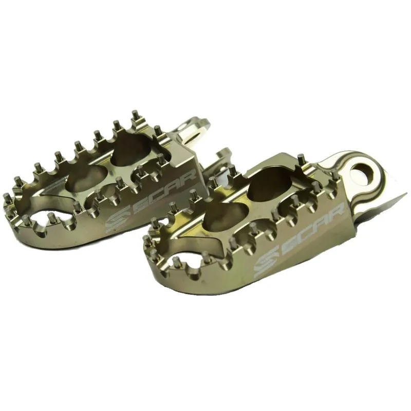 [ SCAR ] Repose Pieds Standard KTM SX 85 98-17, Freeride 12-17, Gris Legkelendőbb