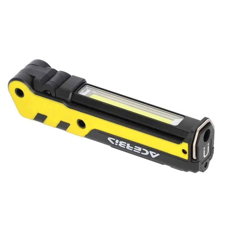 Kedvezmény [ Acerbis ] Lampe de travail Flame Noir/Jaune
