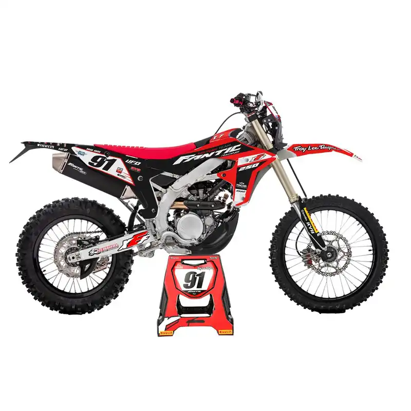 Korlátozott ajánlat [ Maciag Offroad ] Kit Déco Race 8 Fantic XEF 250 21-