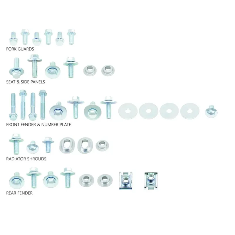 Bestseller [ Ufo Plast ] Kit de Vis pour Plastique, Yamaha YZ 85 02-